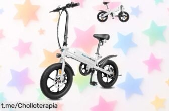 Potente bicicleta eléctrica plegable ZoulaGlide: Súbete y siente la libertad de recorrer 45 km con estilo, ¡aprovéchala ahora que el precio ha bajado increíblemente!