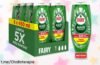 Potente lavavajillas líquido Fairy Maxi Poder, pack de 8 botellas a un precio de ganga para que tus platos brillen como nunca. ¡No te lo pierdas, solo por tiempo limitado!