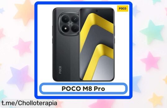 Potente móvil POCO M8 Pro 5G con pantallón AMOLED y cámara de 50 MP, ¡aplica el cupón y disfruta de un chollo que hará vibrar tu día!