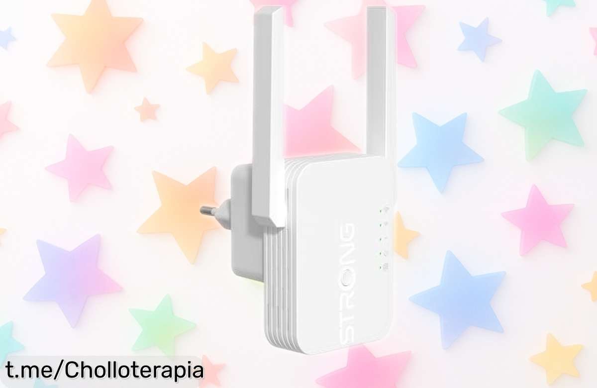 Potente repetidor WiFi N300 STRONG para disfrutar de una conexión rápida en cada rincón de tu hogar, ¡no te quedes sin la señal que mereces!