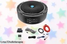 Potente subwoofer amplificado Recoil SL1708, ¡rebajado para que sientas los graves como nunca! Dale ritmo a tu coche y disfruta de esta oferta única antes de que se acabe.