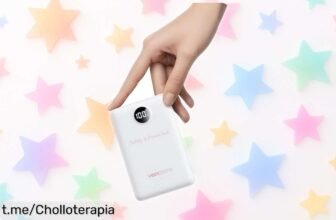 Power bank de 10.000 mAh VEEKTOMX con carga rápida y pantalla LED: ¡ofertón para que nunca te falte energía cuando más la necesitas!