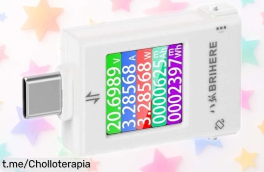 Probador de potencia USBC 600W Diymore: controla todo lo que necesitas en un solo lugar, ¡ahora a precio de ganga! No pierdas la oportunidad y mejora tu experiencia de carga ya.