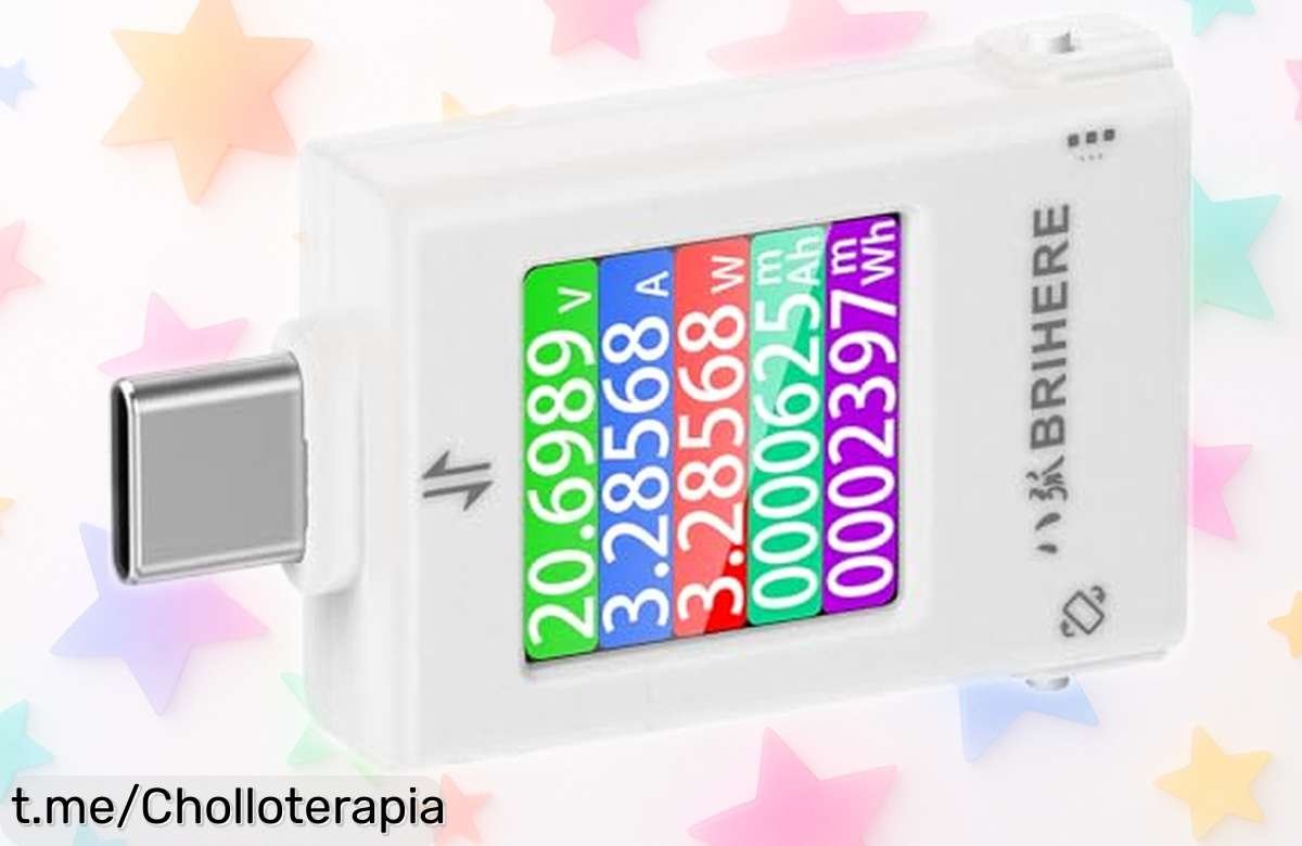 Probador de potencia USBC 600W Diymore: controla todo lo que necesitas en un solo lugar, ¡ahora a precio de ganga! No pierdas la oportunidad y mejora tu experiencia de carga ya.