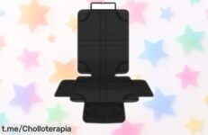 Protector impermeable HOTUT que cuida el asiento de tu coche y además tiene 2 bolsillos, una oferta increíble para mantenerlo como nuevo. ¡No dejes pasar este super chollo!