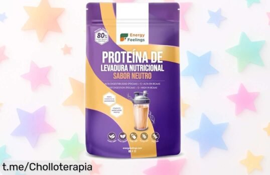 Proteína vegana en polvo Energy Feelings: nutre tu cuerpo con todos los aminoácidos esenciales a un precio de ganga que no querrás dejar pasar. ¡Refuerza tus batidos ahora!