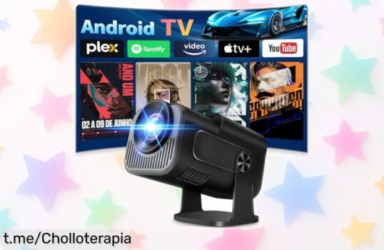 Proyector 4K Mini 2026 con WiFi y ajuste automático: calidez en cada proyección a un precio loco, no dejes pasar esta oportunidad única para tu cine en casa.