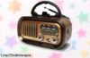 Radio portátil retro con Bluetooth y sonido espectacular, precio rebajado para que lleves la música a todas partes ¡no dejes pasar este chollazo increíble!
