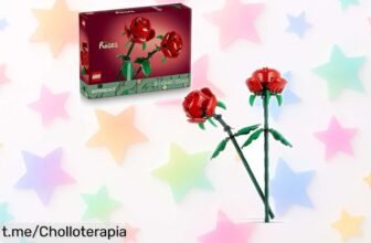 Ramo de rosas artificiales LEGO Botanicals, ¡un super chollo para decorar tu espacio y regalar sonrisas! No dejes pasar esta oferta que hará florecer la alegría en casa.