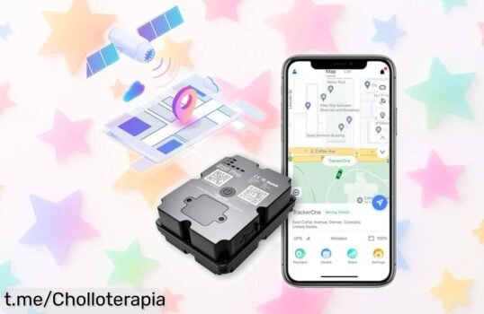 Rastreador GPS magnético 4G Auto, ¡la ubicación en tiempo real que necesitas! No dejes escapar este chollo con 200 días de batería y alerta antirrobo. Asegura tu tranquilidad ya.