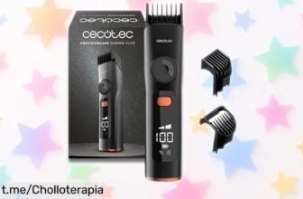 Recortadora de barba Cecotec PrecisionCare Barber Elite con precio rebajado: ¡no te quedes sin ella y luce siempre impecable!