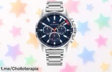 Reloj clásico y elegante Tommy Hilfiger 1791788 con diseño de acero inoxidable a precio loco: ¡eleva tu estilo antes que se agote esta oportunidad!