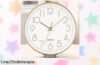Reloj de pared moderno ACCSHINE con espejo y números dorados a precio loco, ¡dale estilo a tu hogar y sorprende a todos, no te lo pierdas!
