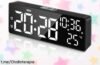 Reloj despertador digital Flintronic con pantalla LED grande: controla tiempo y temperatura a un precio de ganga que no puedes dejar escapar. ¡Despierta sin sobresaltos hoy mismo!