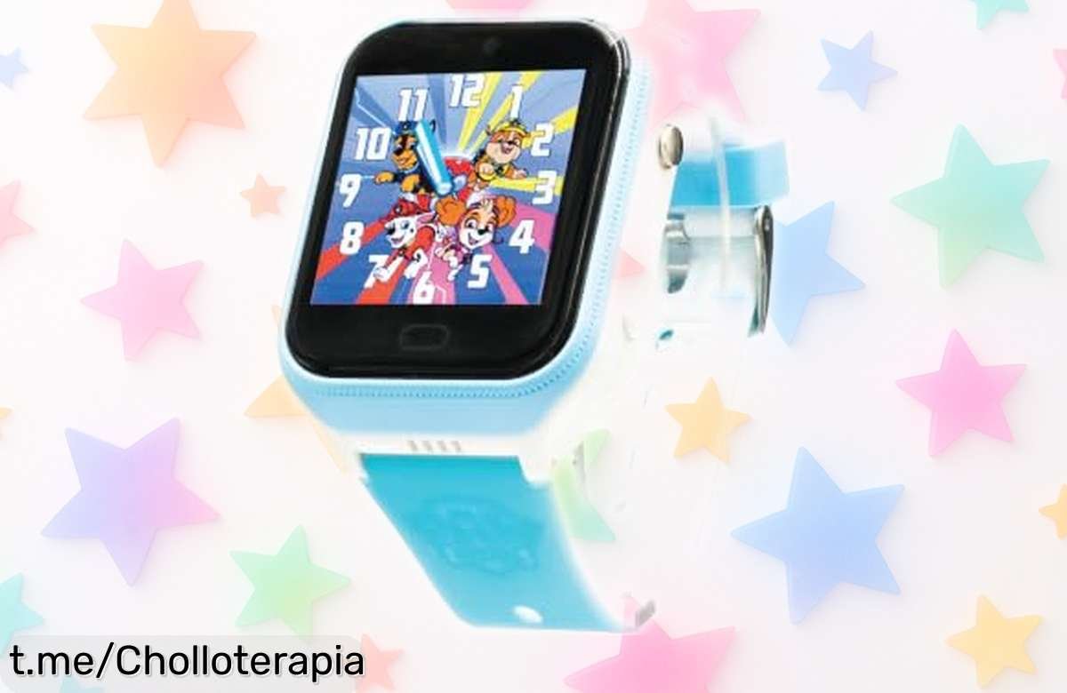 Reloj inteligente 4G Paw Patrol: ¡el chollazo que tus peques necesitan para jugar, estar conectados y seguros! No dejes pasar esta oportunidad única.
