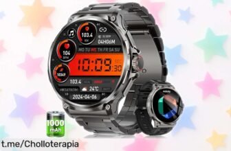 Reloj inteligente BANLVS 1.92 AMOLED con batería de larga duración: ¡no puedes dejar pasar este chollazo que hará tu vida más fácil y emocionante!
