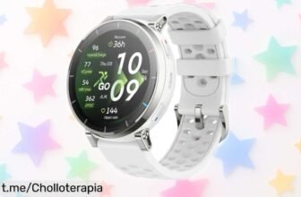 Reloj inteligente GPS Amazfit Active 3 Premium con pantalla AMOLED a precio loco, corre y entrena mientras disfrutas de hasta 12 días de batería. ¡No te lo pierdas!