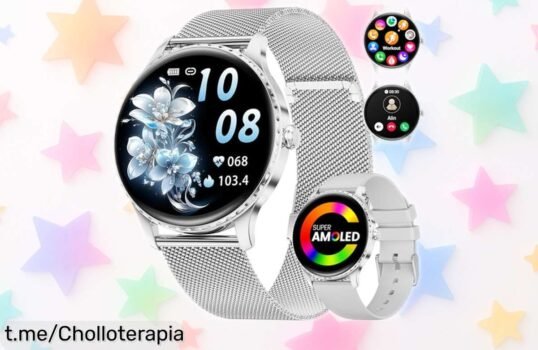 Reloj inteligente LIGE SMART para mujer, elegante y completo: controla tu sueño, monitorea tu pulso y disfruta de llamadas Bluetooth a un precio que te dejará sin aliento. ¡No esperes más!