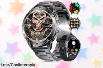 Reloj inteligente LIMIGE con todo lo que necesitas en tu muñeca: ¡controla tu salud, entrena y disfruta de un super chollo ahora mismo!