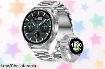 Reloj inteligente para hombre con pantalla HD y batería de 30 días: ¡chollazo con múltiples funciones que cambiarán tu forma de vivir cada día!