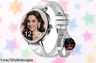 Reloj inteligente para mujer Blackview: el aliado perfecto con funciones increíbles y un precio de escándalo, ¡aprovéchalo antes que se agote!