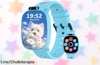 Reloj inteligente para niños con cámara y juegos: ¡una maravilla a precio de ganga que mantendrá a tus peques entretenidos y felices! No te quedes sin el tuyo.