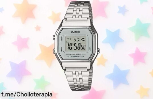 Reloj retro Casio Vintage para mujer, ligero y con estilo clásico: ¡rebajado a un precio impresionante que no te querrás perder! Dale ese toque especial a tus días.