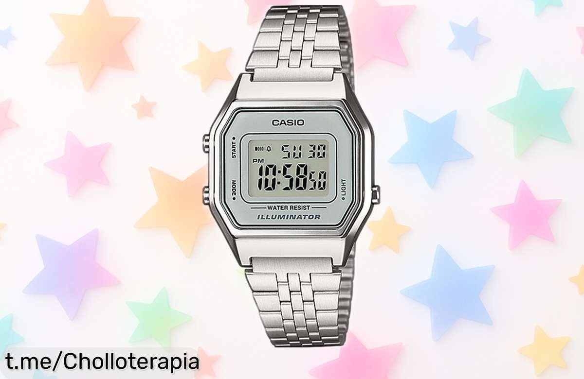 Reloj retro Casio Vintage para mujer, ligero y con estilo clásico: ¡rebajado a un precio impresionante que no te querrás perder! Dale ese toque especial a tus días.