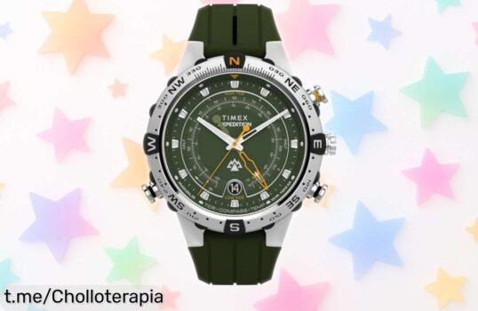 Reloj todoterreno Timex Expedition con brújula y termómetro: un chollazo que te acompañará en todas tus aventuras. ¡No dejes pasar esta oportunidad!