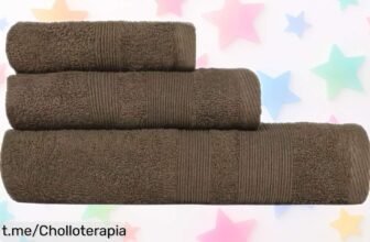 Renueva tu baño con las toallas de algodón Donegal Collections, ¡un precio de ganga! Seca rápido y se lavan a máquina, no te quedes sin ellas.