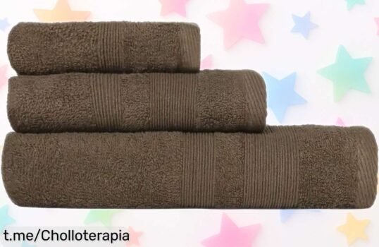 Renueva tu baño con las toallas de algodón Donegal Collections, ¡un precio de ganga! Seca rápido y se lavan a máquina, no te quedes sin ellas.