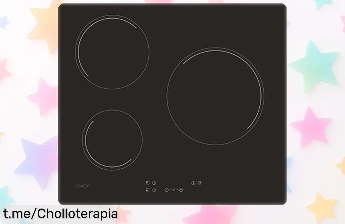 Renueva tu cocina con la placa vitrocerámica Candy Timeless CH63CC/4U2, un ofertón que hará brillar tus recetas mientras ahorras a lo grande. ¡No dejes pasar esta oportunidad!