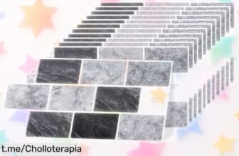 Renueva tu cocina fácilmente con el pack de 12 azulejos 3D D003, una oferta irresistible para transformar tu espacio sin complicaciones. ¡No te lo pierdas!