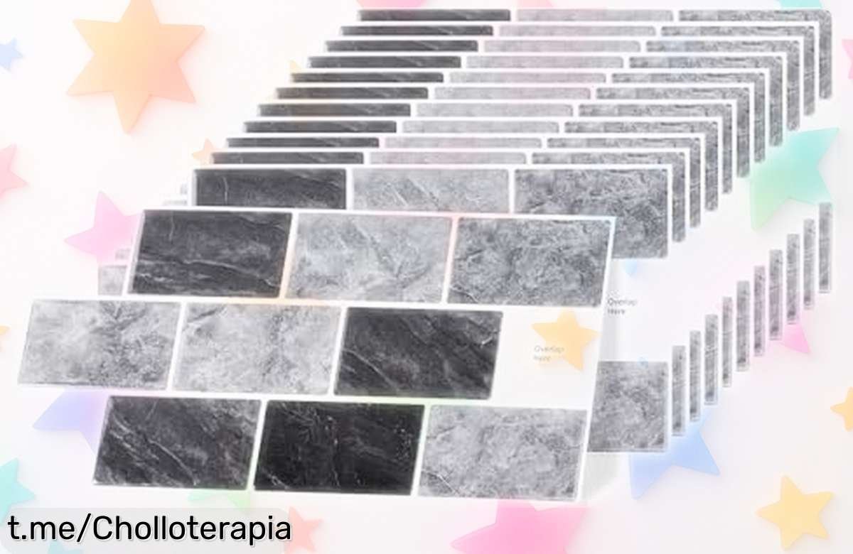 Renueva tu cocina fácilmente con el pack de 12 azulejos 3D D003, una oferta irresistible para transformar tu espacio sin complicaciones. ¡No te lo pierdas!