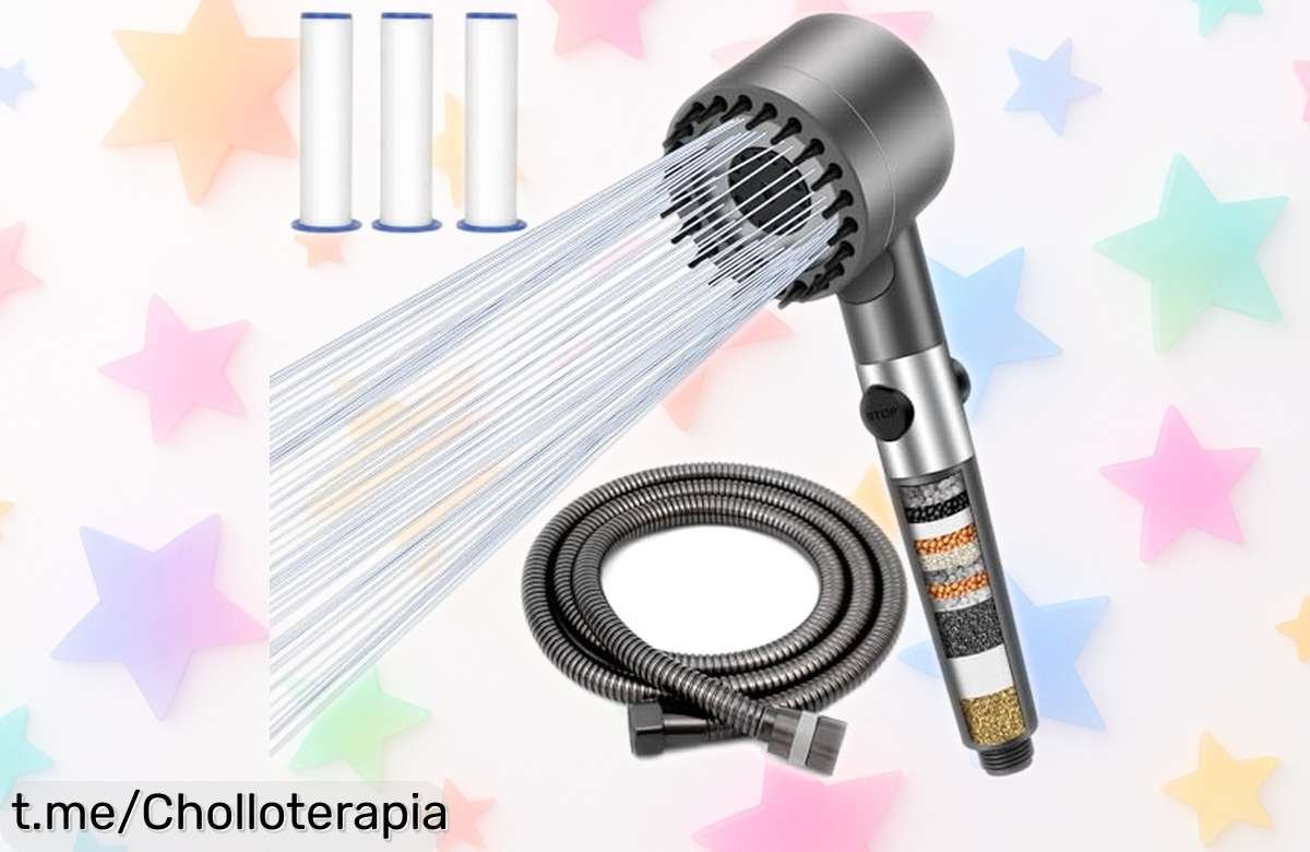 Renueva tu ducha con la alcachofa de cocina ideal: agua limpia y fácil instalación. ¡Hazte con este chollazo que no te puedes perder!