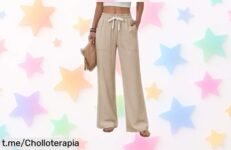 Renueva tu guardarropa con el pantalón palazzo Fashora: estiliza tus outfits, es super cómodo y está a un precio loco que no podrás dejar escapar. ¡Ponte guapa hoy mismo!