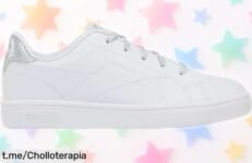 Renueva tus looks diarios con las zapatillas deportivas blancas Reebok Court Clean, ¡con un precio de ganga que no querrás perder!