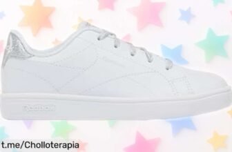 Renueva tus looks diarios con las zapatillas deportivas blancas Reebok Court Clean, ¡con un precio de ganga que no querrás perder!
