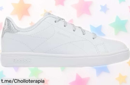 Renueva tus looks diarios con las zapatillas deportivas blancas Reebok Court Clean, ¡con un precio de ganga que no querrás perder!