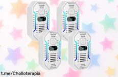 Repelente ultrasónico de plagas 4 pack para ahuyentar mosquitos y ratones a un precio de escándalo que tus hijos y mascotas adorarán. ¡No te quedes sin el tuyo!