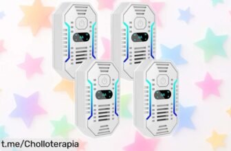 Repelente ultrasónico de plagas 4 pack para ahuyentar mosquitos y ratones a un precio de escándalo que tus hijos y mascotas adorarán. ¡No te quedes sin el tuyo!