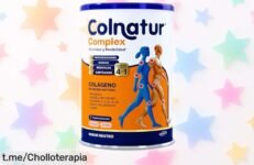 Revolucionario colágeno Colnatur Complex para cuidar tus músculos y huesos, ¡ofertón que reduce el cansancio! Aprovecha este chollo antes de que se agote y siente la diferencia.