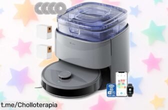 Robot aspirador Lefant M3 MAX que friega y se vacía solo, con fuerza de succión 20.000 Pa ¡Aprovecha este precio loco antes de que desaparezca!