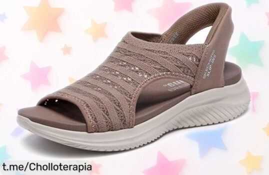 Sandalias deportivas Skechers Ultra Flex 3.0: cómpralas ya, olvídate de los tirones y disfruta del verano sin complicaciones. ¡Este chollo no dura!