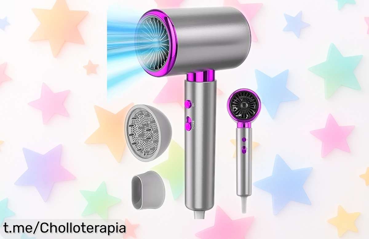 Secador de pelo DMTIVMG de 2400 W con tecnología iónica: ¡precios loco para un secado rápido y sin encrespado que no puedes dejar pasar!