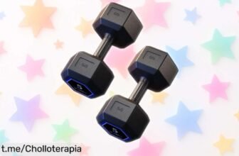 Set de 2 mancuernas MAGIC SELECT de 5 kg para entrenar en casa: ¡ofertón imperdible que no puedes dejar escapar y transforma tu hogar en un gimnasio!