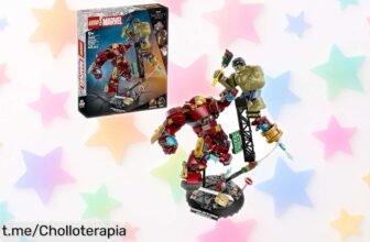 Set de construcción LEGO Marvel Hulkbuster vs. Hulk a precio loco: crea batallas épicas con cada pieza y revive la emoción de tus héroes favoritos, ¡hazte con él antes de que se acabe!
