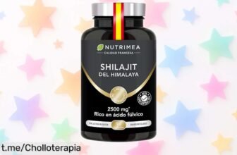 Shilajit puro en 90 cápsulas veganas, la fórmula que necesitas hoy: ¡precio de ganga y calidad asegurada! No pierdas esta oportunidad única para sentirte mejor ya.