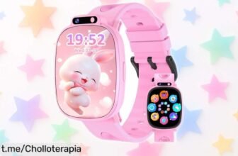 Smartwatch infantil con cámara y 18 juegos que hará sonreír a tus peques: ¡ofertón único, no te lo puedes perder!