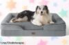 Sofá cama ortopédico para perros grandes Bedsure a precio de ganga, ¡regálale el descanso que se merece y ve cómo duerme como un rey!